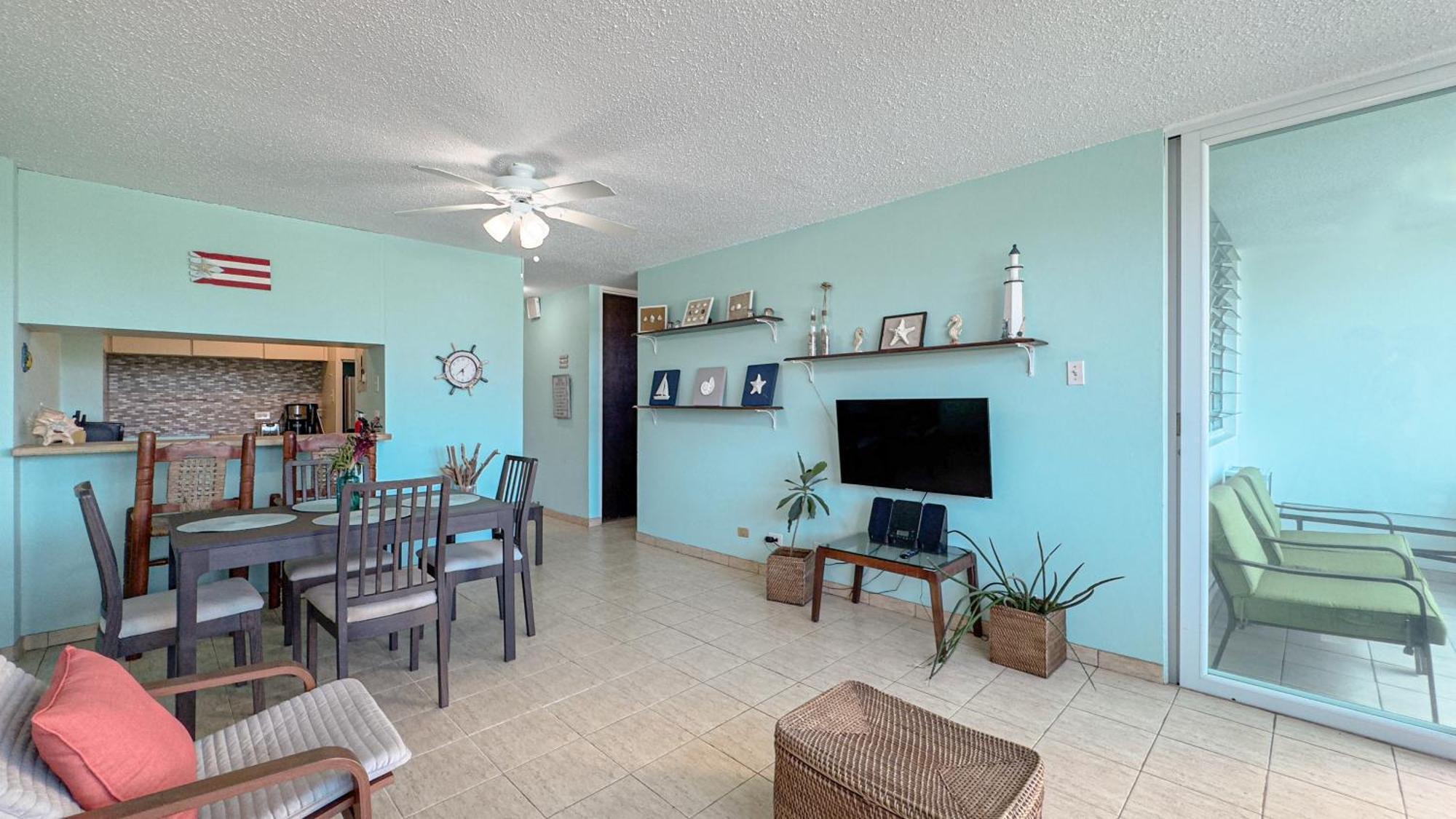 Moana'S Beach Apartment In Luquillo Pr Beach View Exterior photo
